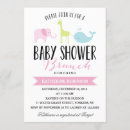 Pesquisar por animal baby shower convites Girafa