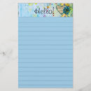 Pesquisar por notas musicais papel de carta Floral