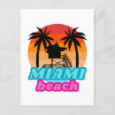 Pesquisar por vintage beach cartoes postais Praia de miami