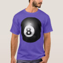 Pesquisar por oito bola bola 8 de camisetas Bilhar