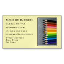 Pesquisar por lápis coloridos cartao de visita Cores