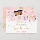 Pesquisar por makeup cartoes Aniversário de spa