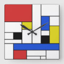 Pesquisar por mondrian relogios de parede Linhas