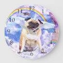 Pesquisar por pug bonito relogios de parede Cachorrinho