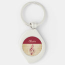 Pesquisar por treble clef chaveiros Clave tripla