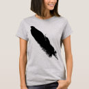 Pesquisar por pena preta camisetas Silhueta