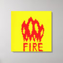 Pesquisar por arte do pixel impressão de canvas Vermelho