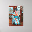 Pesquisar por geisha impressão de canvas Asiático