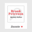 Pesquisar por mistério adesivos Escritor