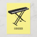 Pesquisar por teclado piano cartoes postais Instrumento