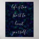 Pesquisar por a vida é curta pôsteres pósteres Citação