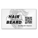 Pesquisar por cabelo barba cartao de visita Moderno