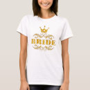 Pesquisar por ouro brilhante camisetas Noiva