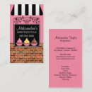 Pesquisar por boutique do cupcake cartao de visita Cupcakes