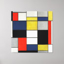 Pesquisar por piet mondrian impressão de canvas Abstrato