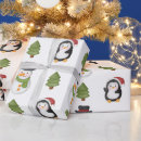 Pesquisar por pinguins papel de presente Boneco de neve