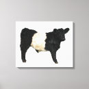 Pesquisar por vacas preto branco impressão de canvas Fazenda
