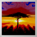 Pesquisar por african sunset pôsteres pósteres Safari
