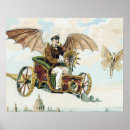 Pesquisar por dirigível do steampunk pôsteres pósteres Vintage