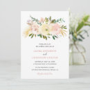 Pesquisar por floral cor de rosa casamento convites Elegante
