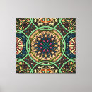 Pesquisar por mandala colorida impressão de canvas Padrão