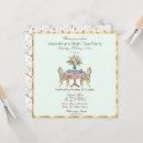 Pesquisar por high tea party convites Moderno