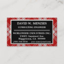 Pesquisar por xadrez branca vermelha cartao de visita Vermelho e branco