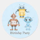 Pesquisar por robô azul adesivos Menino