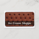 Pesquisar por loja do sorvete cartao de visita Creme