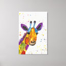 Pesquisar por cor do arco íris impressão de canvas Animais