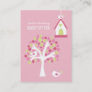 Pesquisar por assento cartao de visita Babysitting