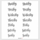 Pesquisar por dias das etiquetas da semana adesivos Quarta feira