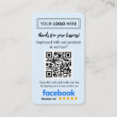 Pesquisar por facebook cartao de visita Código qr