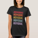 Pesquisar por indivíduo camisetas Individual