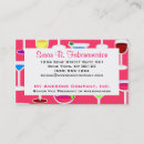 Pesquisar por bebidas cartao de visita Margarita