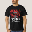 Pesquisar por jesus é meu salvador camisetas Política