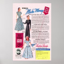 Pesquisar por vestidos vintage pôsteres pósteres Retro