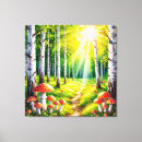 Pesquisar por iluminadas impressão de canvas Floresta