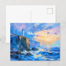 Pesquisar por pintura farol cartoes postais Paisagem