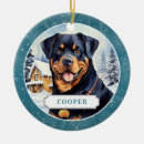 Pesquisar por rottweiler ornamentos Feriado