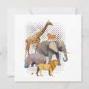Pesquisar por safari africano convites Animal