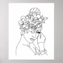 Pesquisar por cabeça flor pôsteres pósteres Contemporâneo