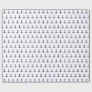 Pesquisar por aniversário náutico papel de presente Azul e branco