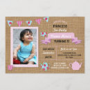 Pesquisar por tea party convites Princesa