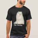 Pesquisar por gato persa camisetas Gatos