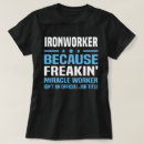 Pesquisar por ironworker camisetas Trabalho