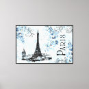 Pesquisar por fleur impressão de canvas Azul