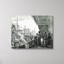 Pesquisar por multidão impressão de canvas Cidade