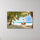 Pesquisar por cadeira praia de impressão de canvas Paisagem
