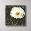 Pesquisar por flores preto branco impressão de canvas Decorativo